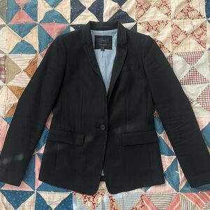 J.CREW Regent black blazer size 4